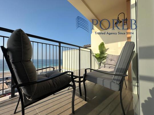 Specious 1BR | Sea View | Vacant | Middle Floor