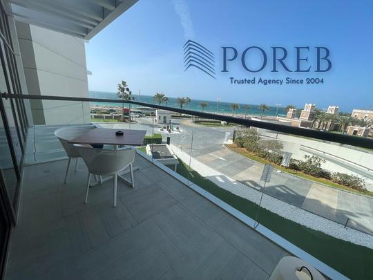 Specious 1BR | Sea View | Vacant | Middle Floor