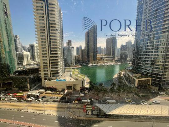 Specious 2BR| Furnished | Marina View| Balcony