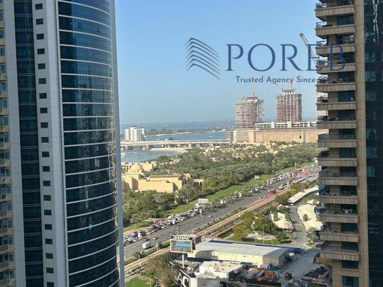 12 Cheques | Sea view | Furnished | Chiller Free